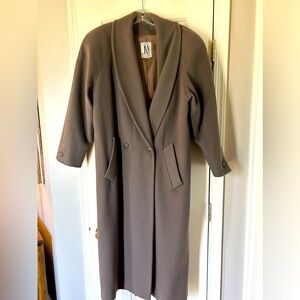 Jones New York Wool Coat, Taupe/beige color. Size 10 or L